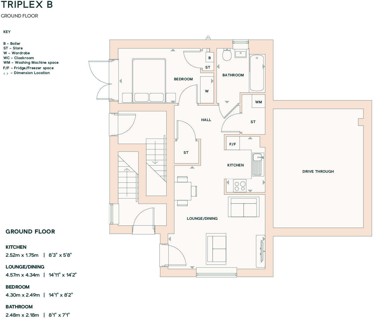 Sanger Walk, Cambridge floorplan