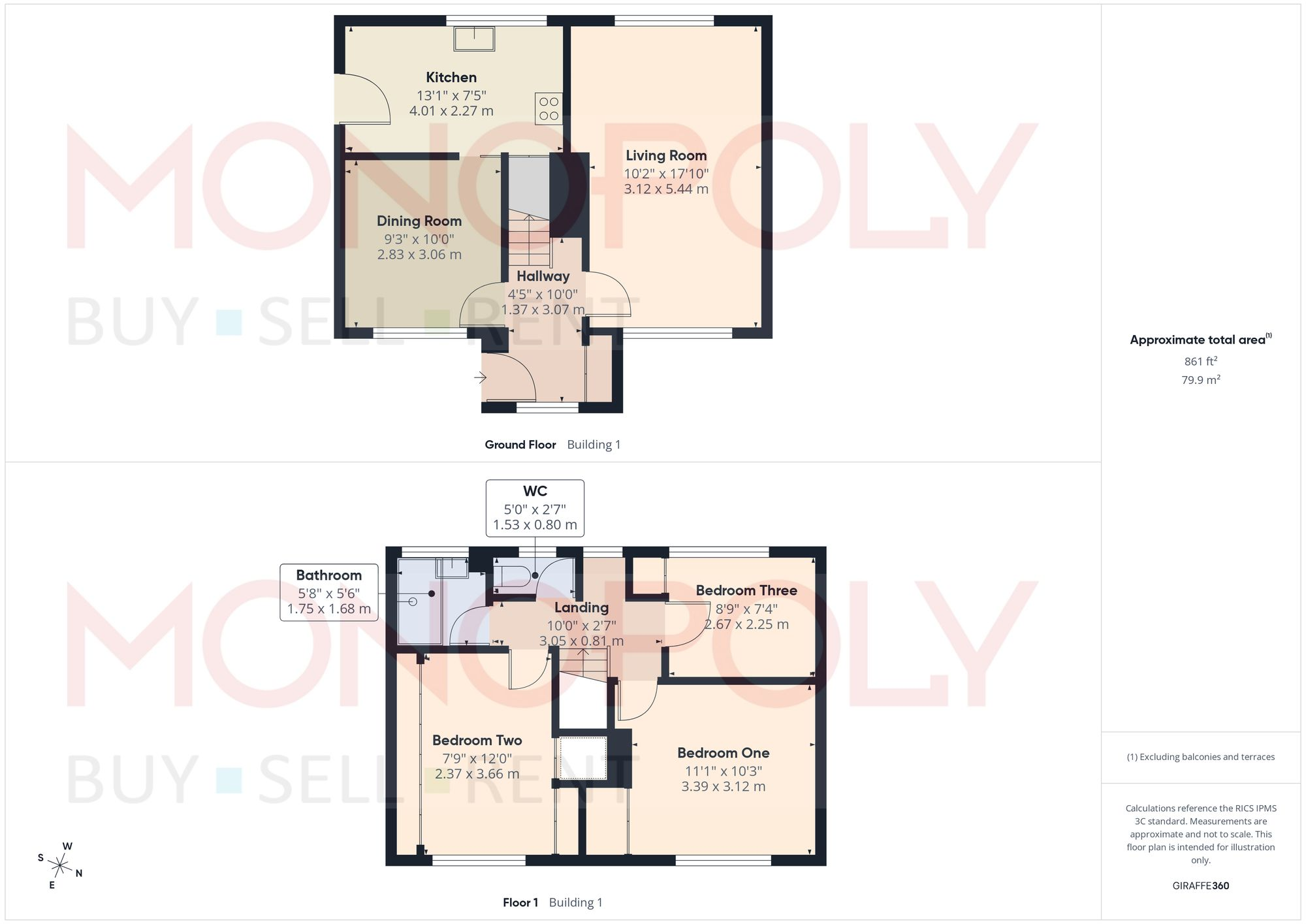 Dee Avenue, Wrexham, LL12 floorplan