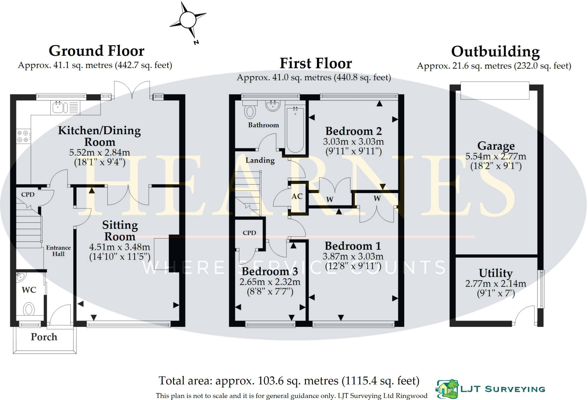 Candys Close, Corfe Mullen, BH21 3EL floorplan