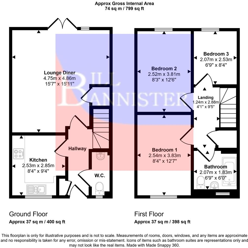 Hull Road, Camborne floorplan