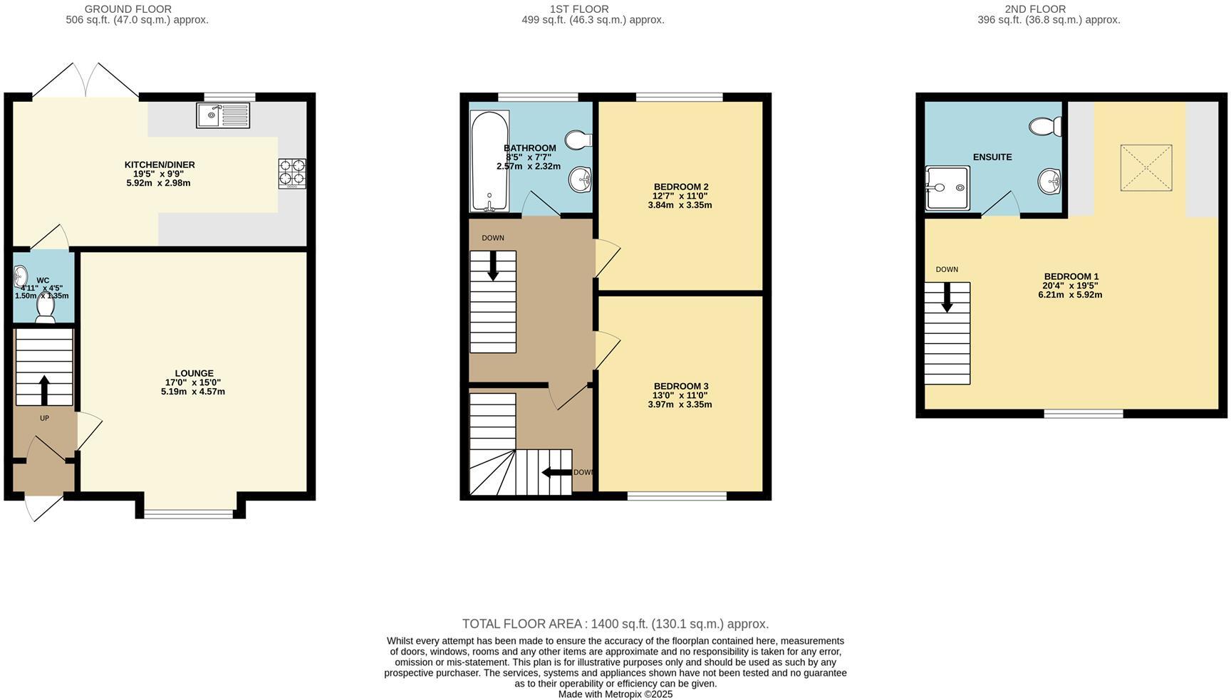 Taylor Crescent, Westward Ho, Bideford floorplan