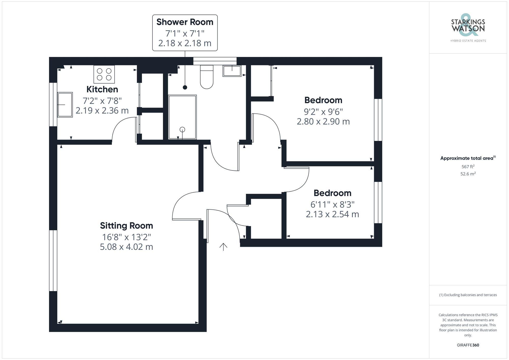 Parkside Court, Diss floorplan