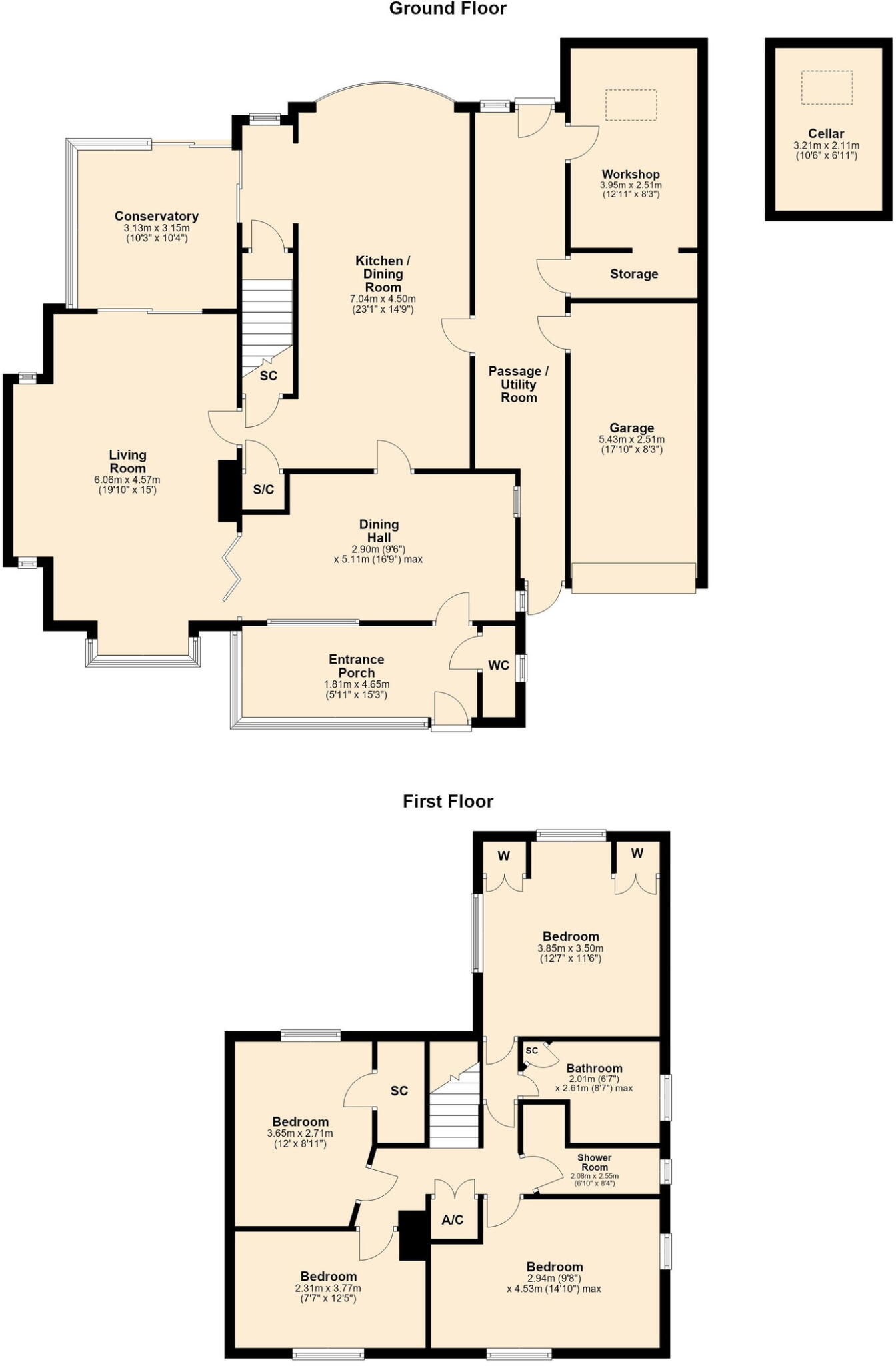 Whytewell Road, Wellingborough, NN8 5BE floorplan