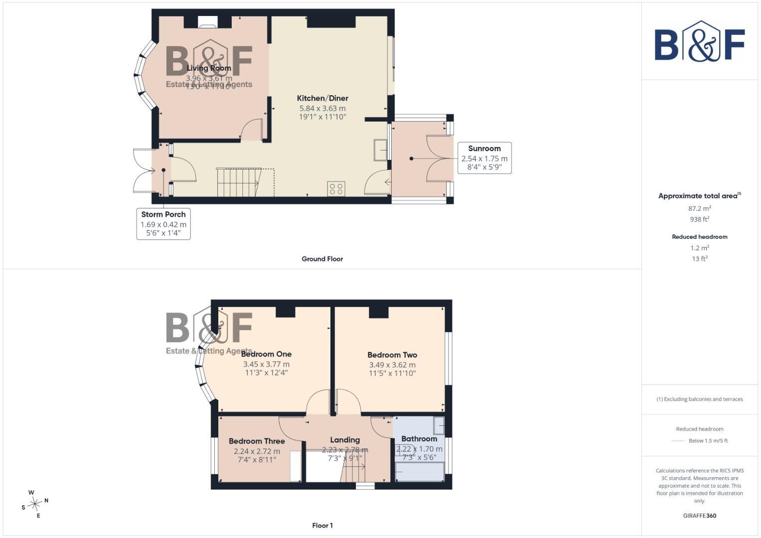 Gordon Avenue, Whitehall floorplan