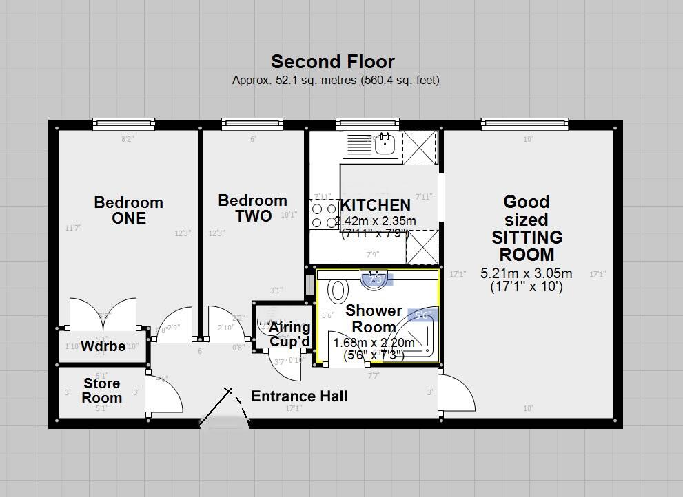 New Street, Ledbury floorplan