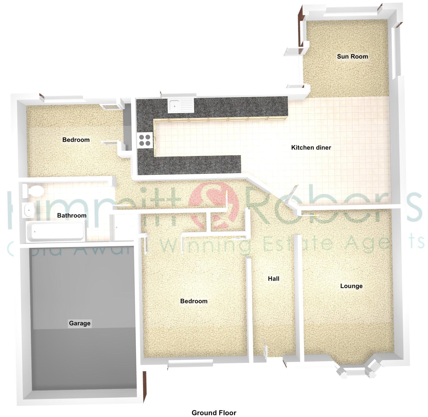 Briardene Way, Easington Colliery, Peterlee, Durham, SR8 3NR floorplan
