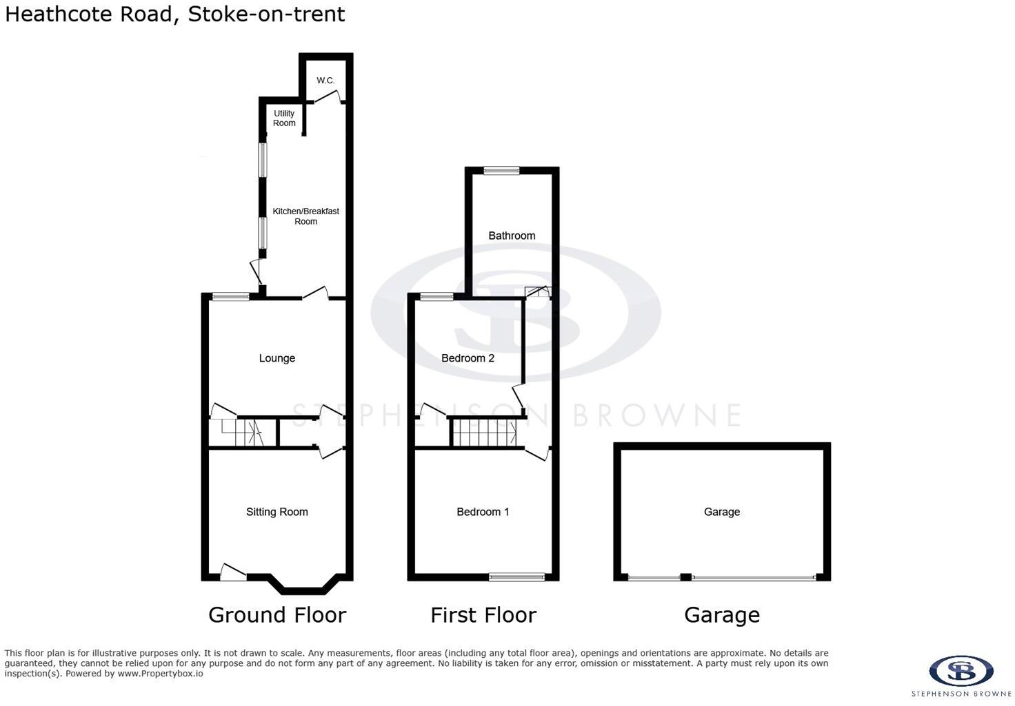 Heathcote Road, Bignall End floorplan