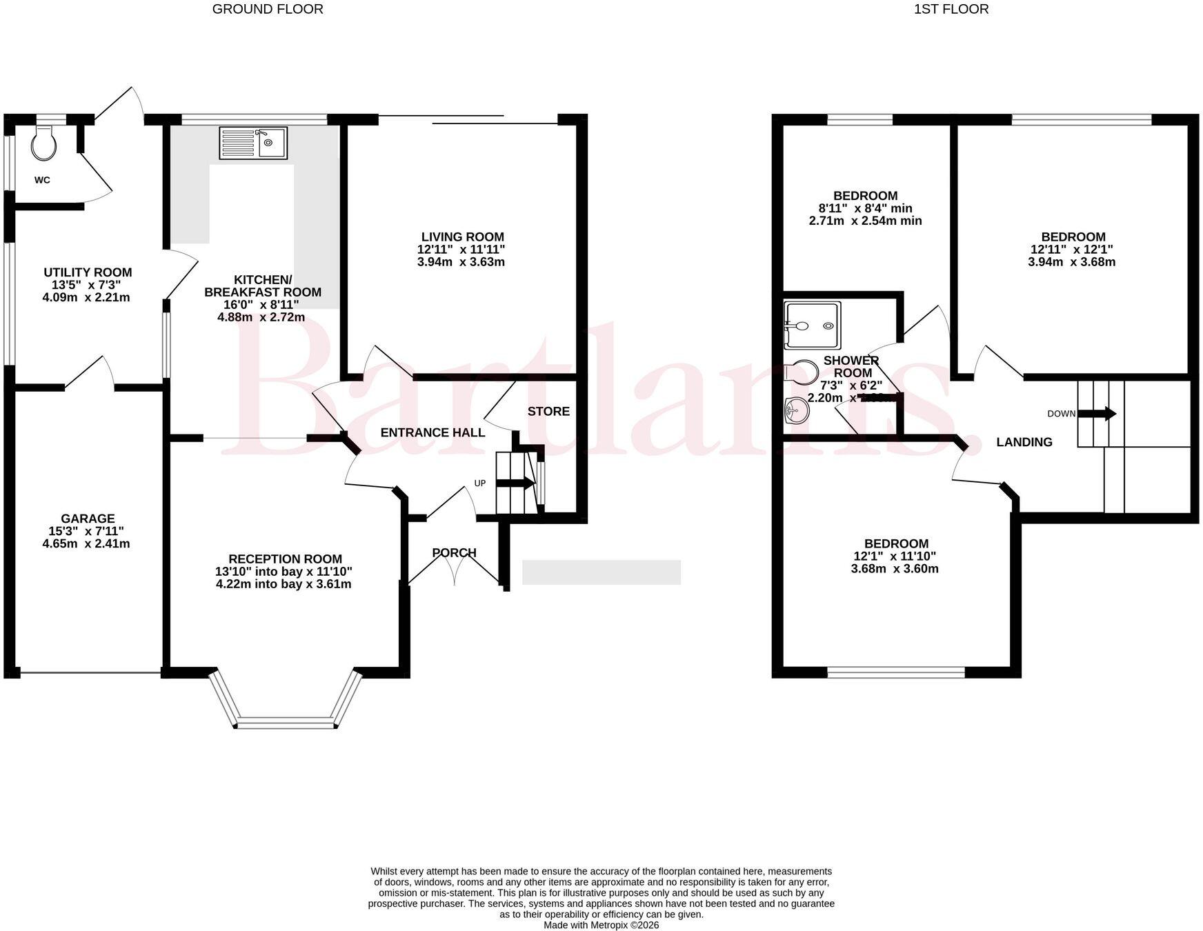 Mount Road, Penn, WV4 floorplan