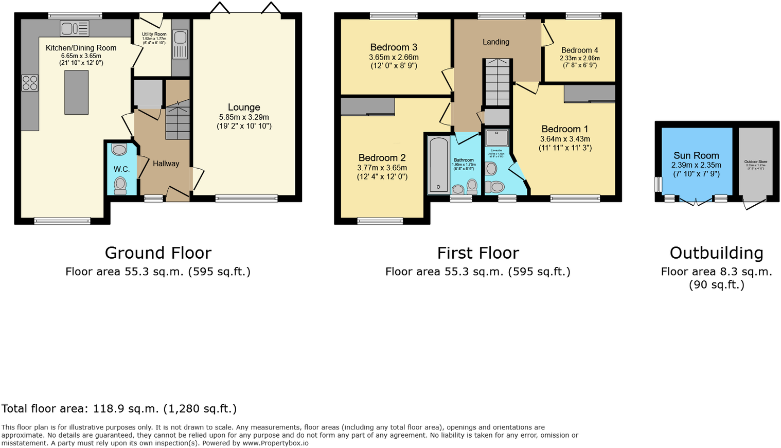 The Fossards, Osgodby, YO8 5GY floorplan