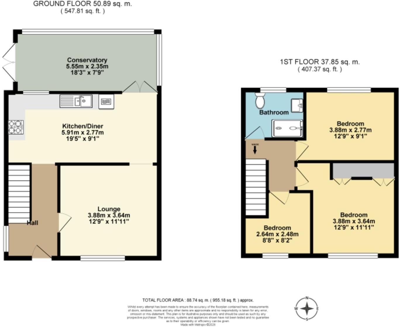 Napier Road, Dover, Kent, CT16 floorplan