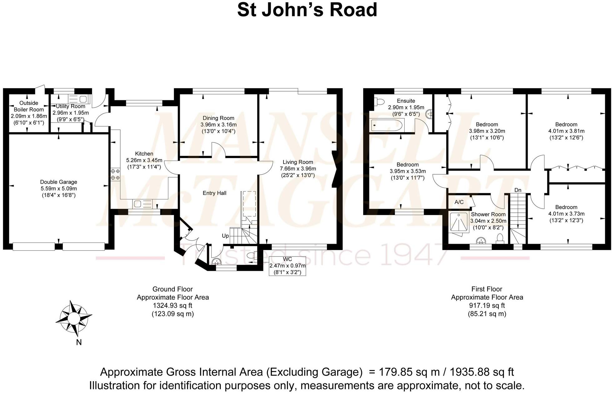 St. Johns Road, Crowborough, TN6 floorplan
