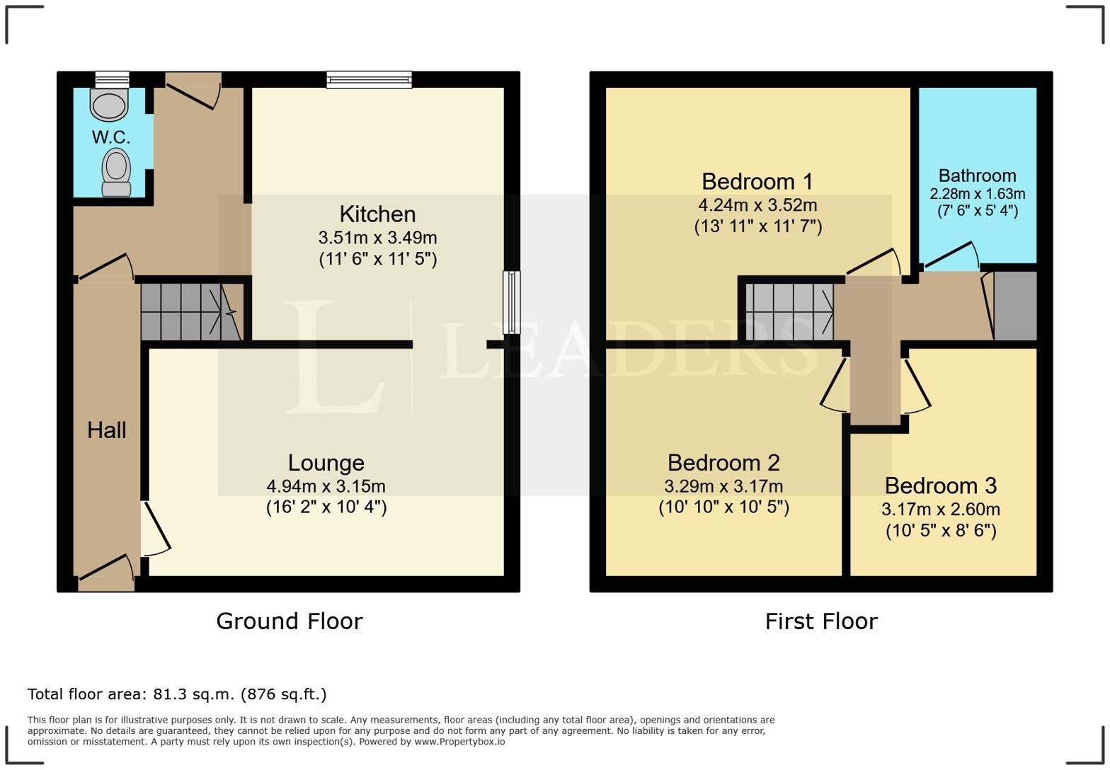 Thornham Green, Stoke-on-Trent, Staffordshire, ST2 floorplan