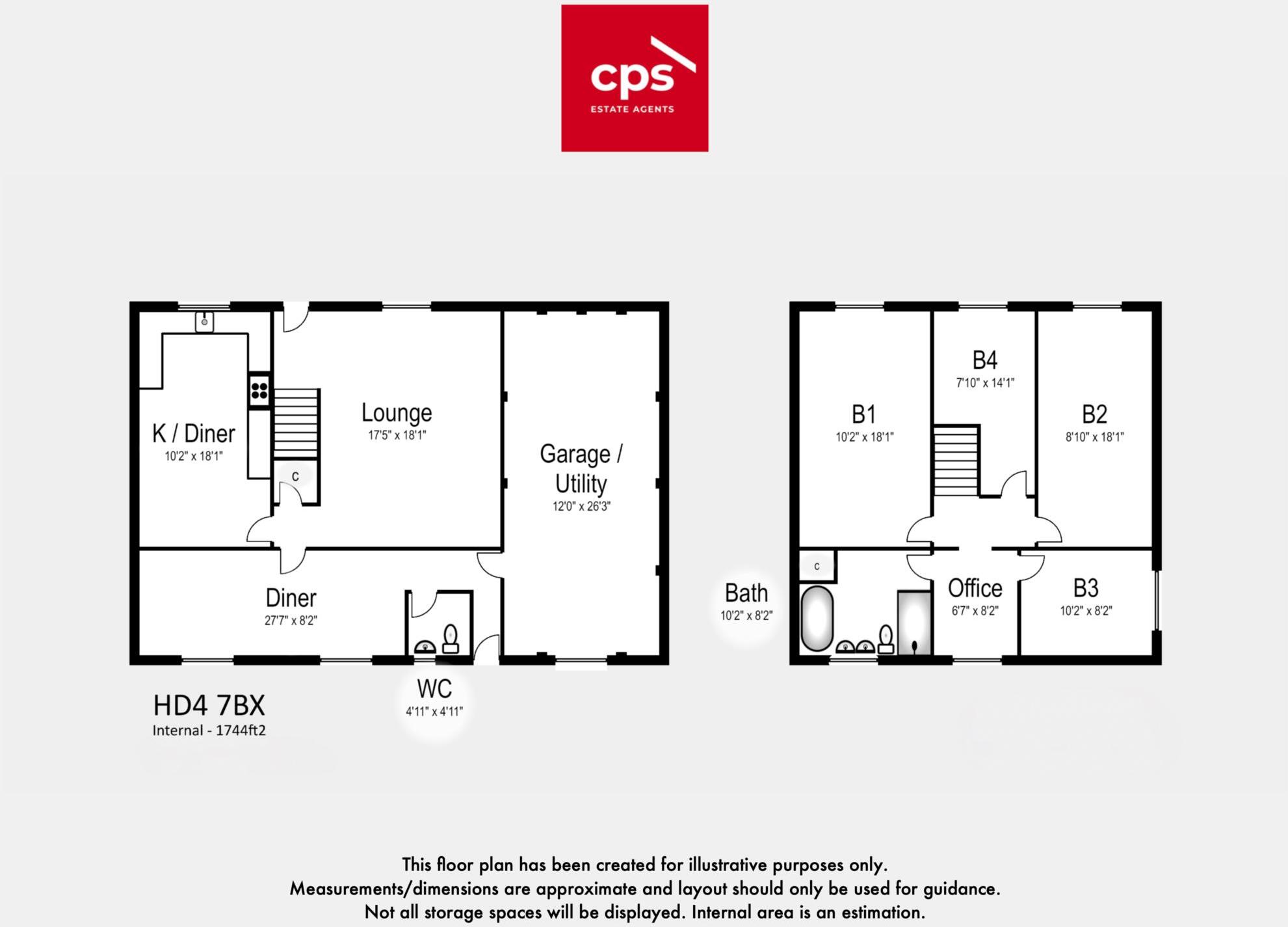 Sunnybank, Sandy Lane, South Crosland floorplan