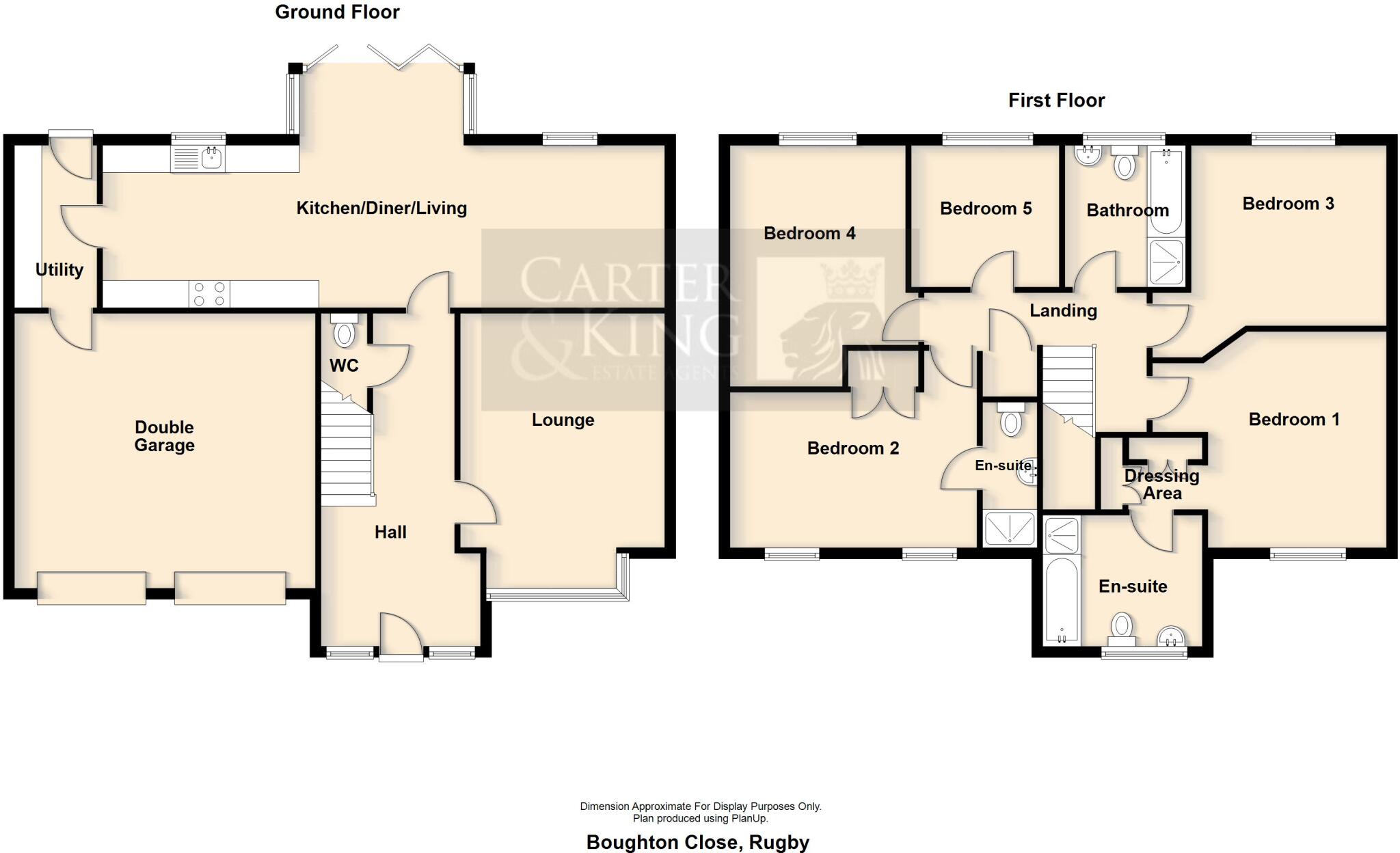 Boughton Close, Dunchurch floorplan