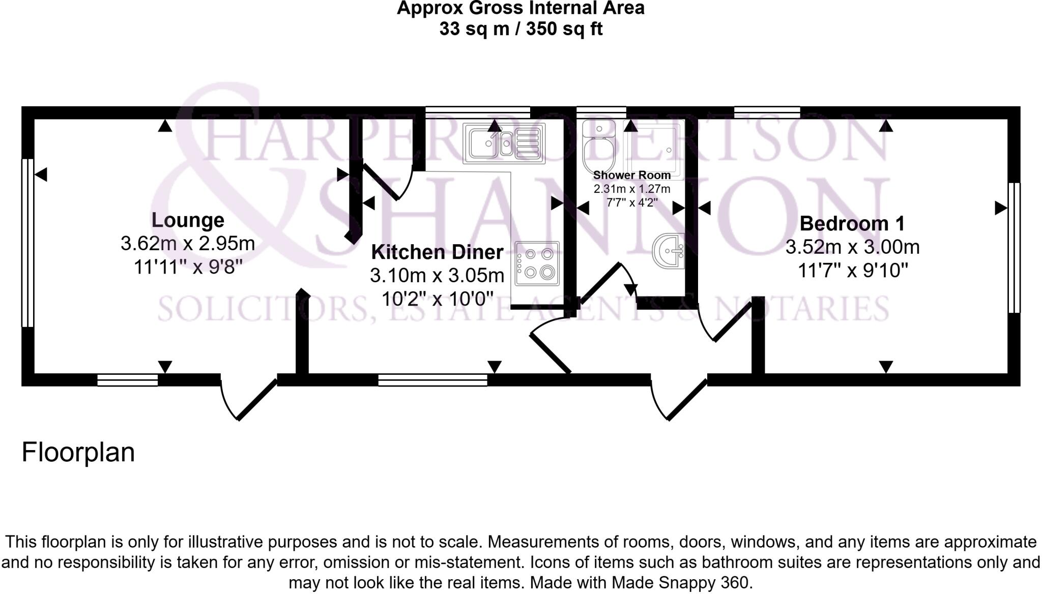 8 Cherry Tree Park, Empire Way, Gretna, Dumfries And Galloway, DG16 5BP floorplan