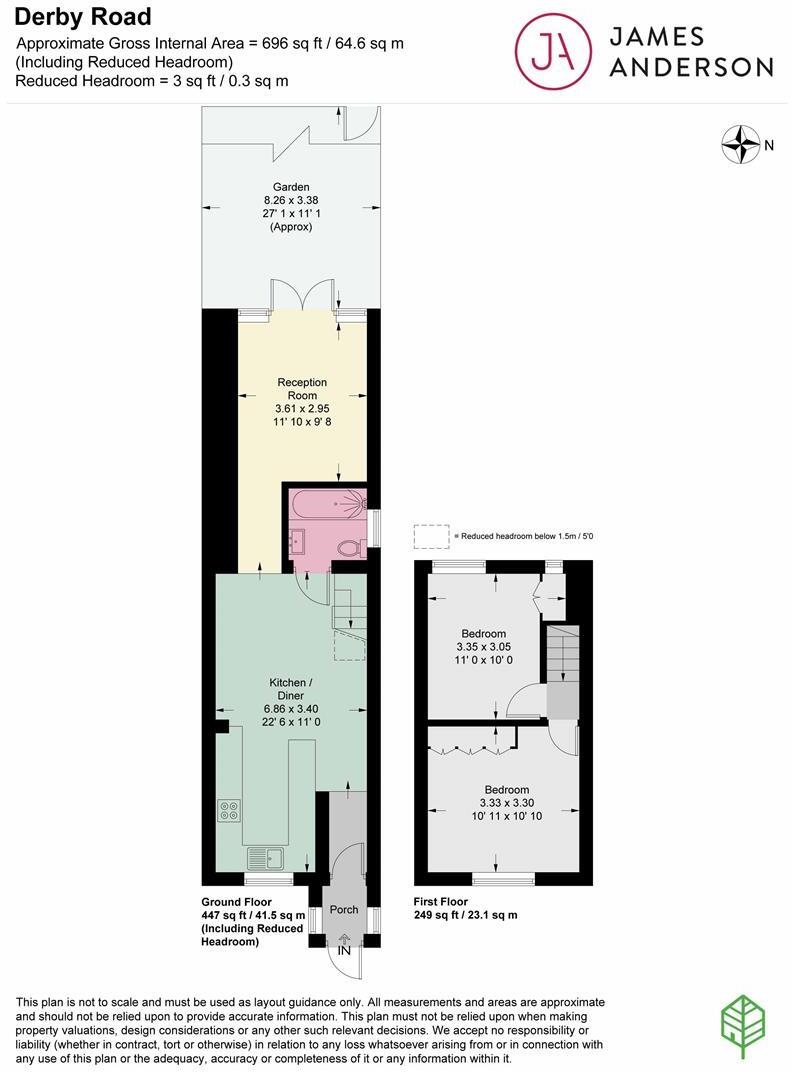 Derby Road, East Sheen, SW14 floorplan