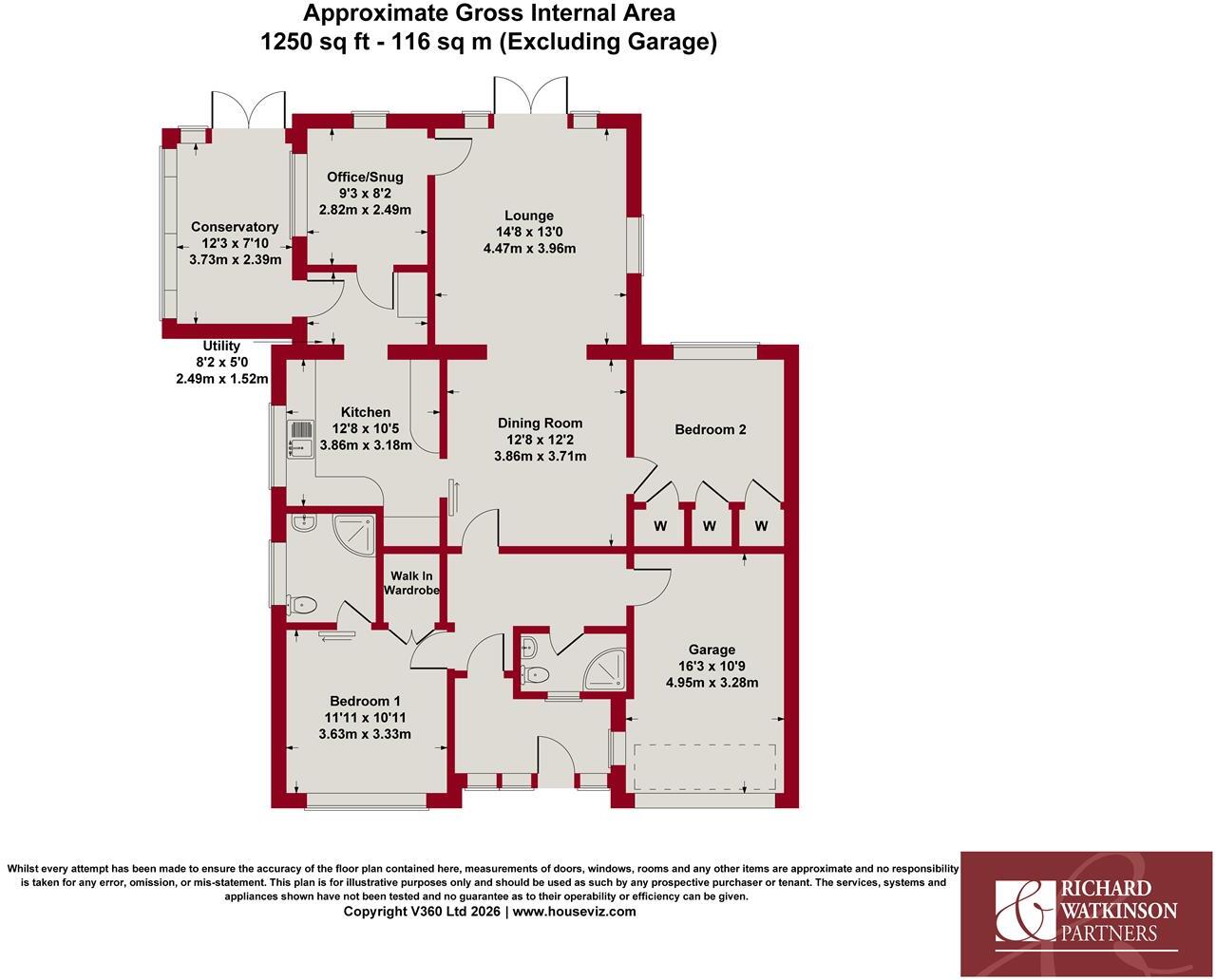 Springfield Road, Southwell floorplan