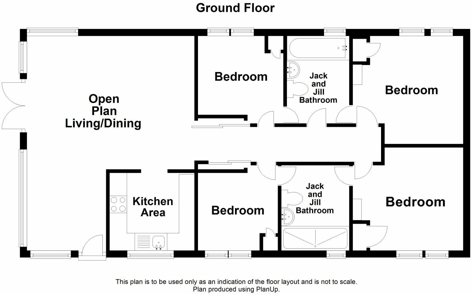 Devon Hills Holiday Village , Totnes Road, Paignton, Devon, TQ4 7PY floorplan
