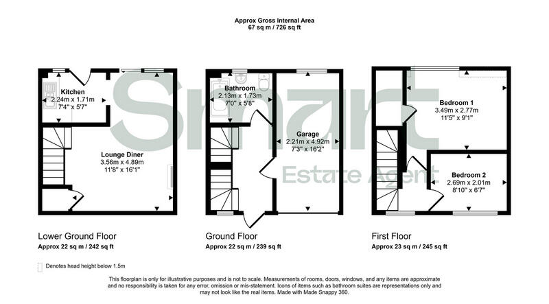 Falkland Close, Exeter floorplan