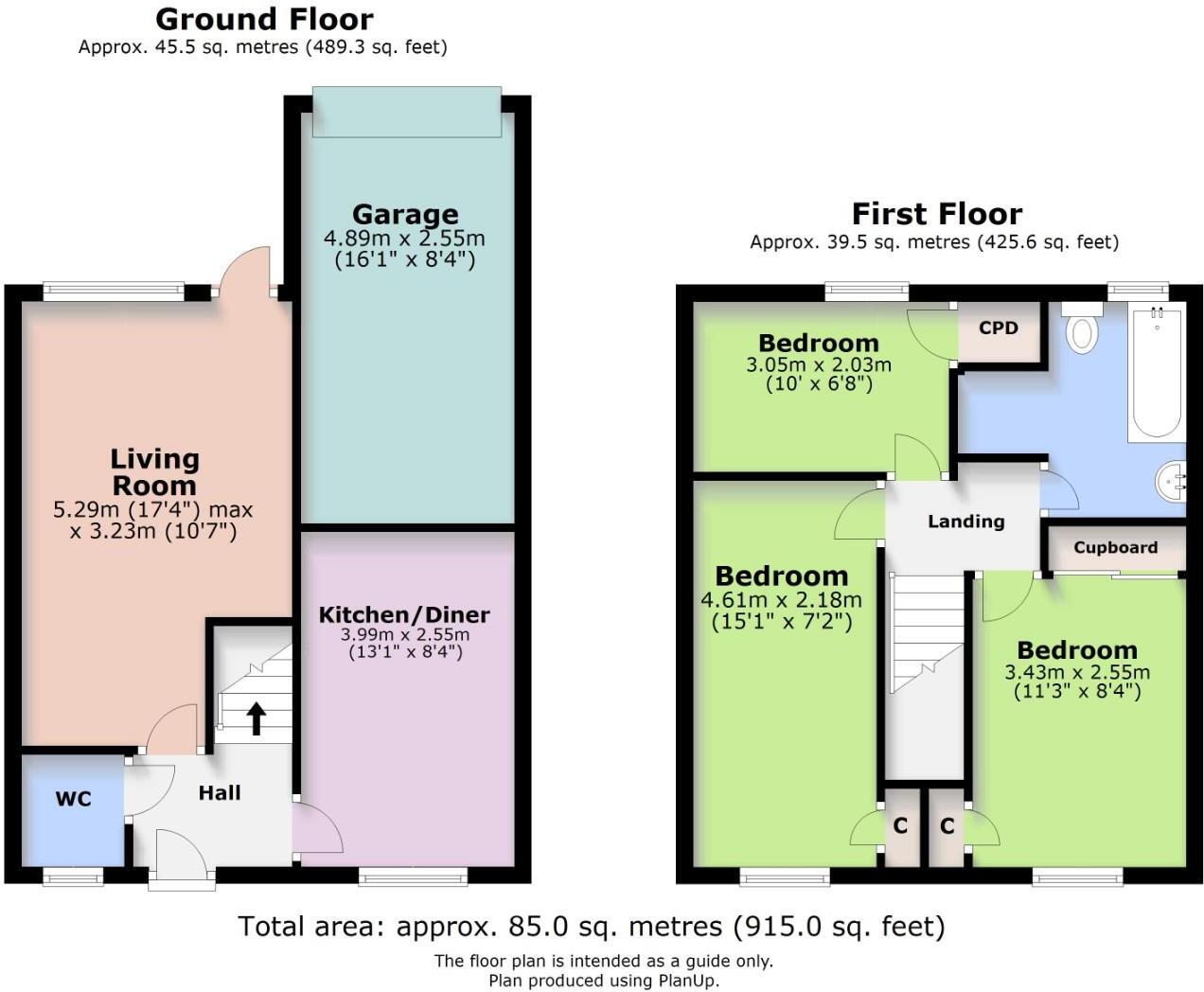 Meadows Way, Hadleigh floorplan