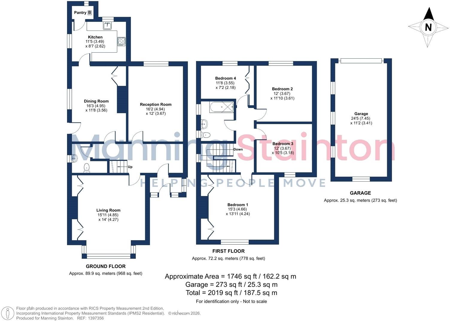 Davies Avenue, Roundhay, Leeds floorplan