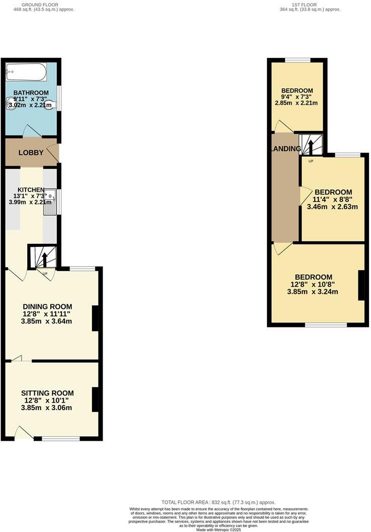 Haylings Road, Leiston floorplan