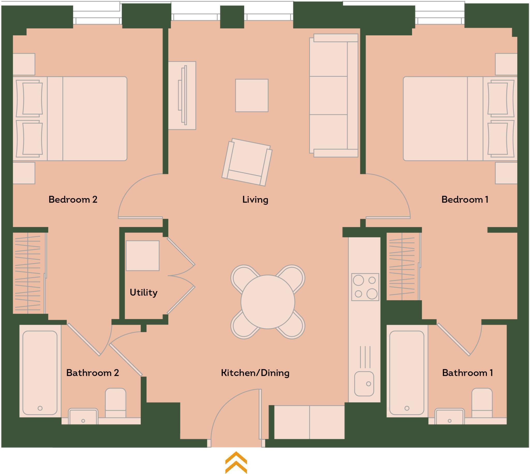 Giotto, Globe Road, Holbeck, Leeds floorplan