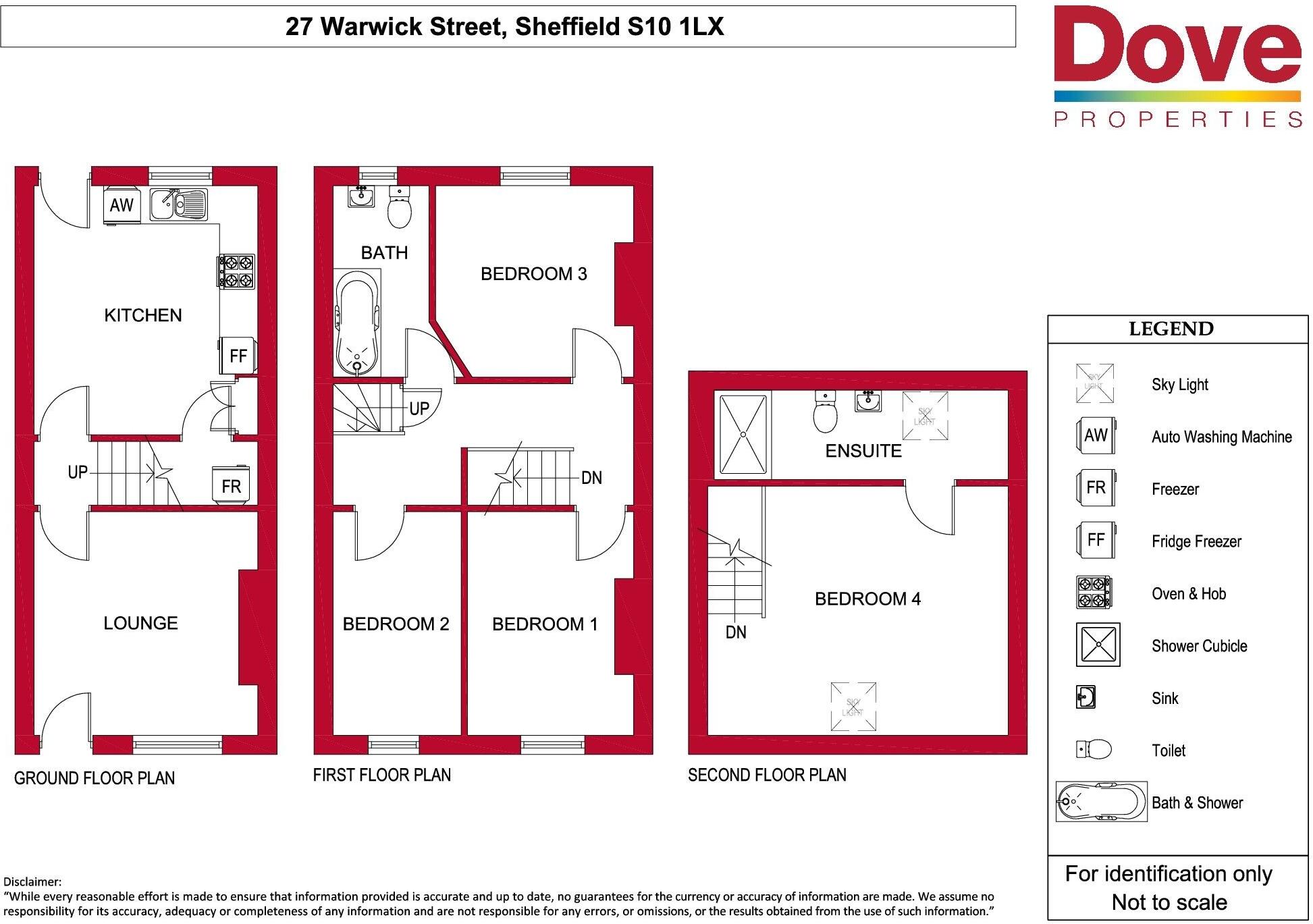 27 Warwick Street, Crookesmoor floorplan