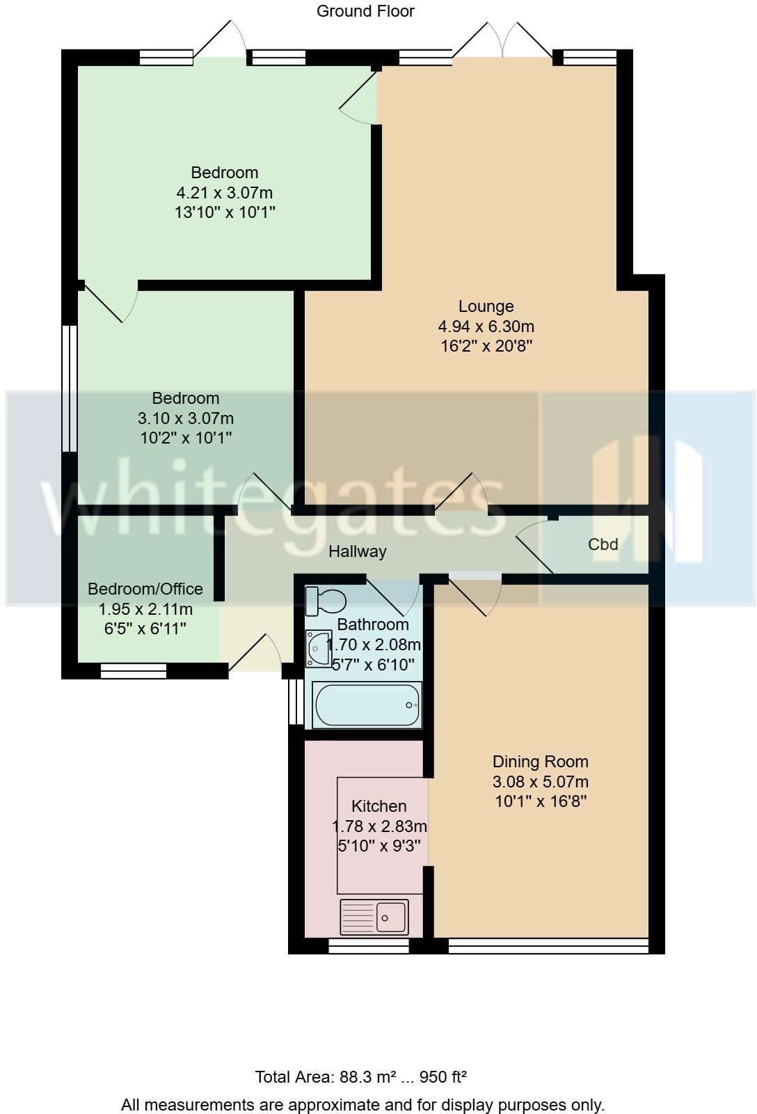 Butterwick Drive, Liverpool, Merseyside, L12 floorplan