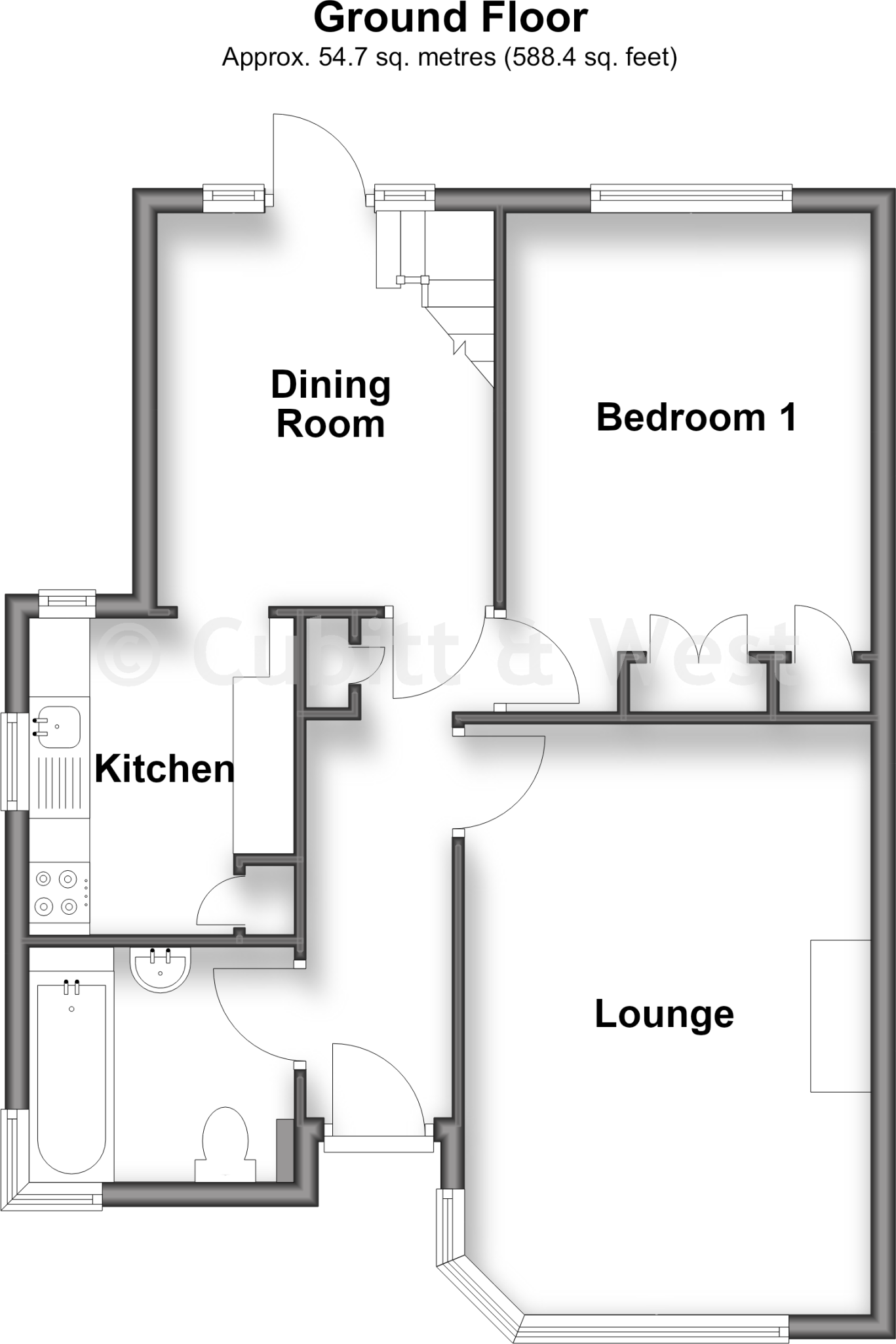 Mackie Avenue, Brighton, East Sussex floorplan