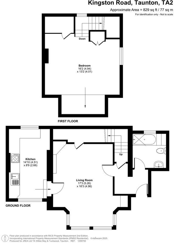 192, Kingston Road, Taunton floorplan