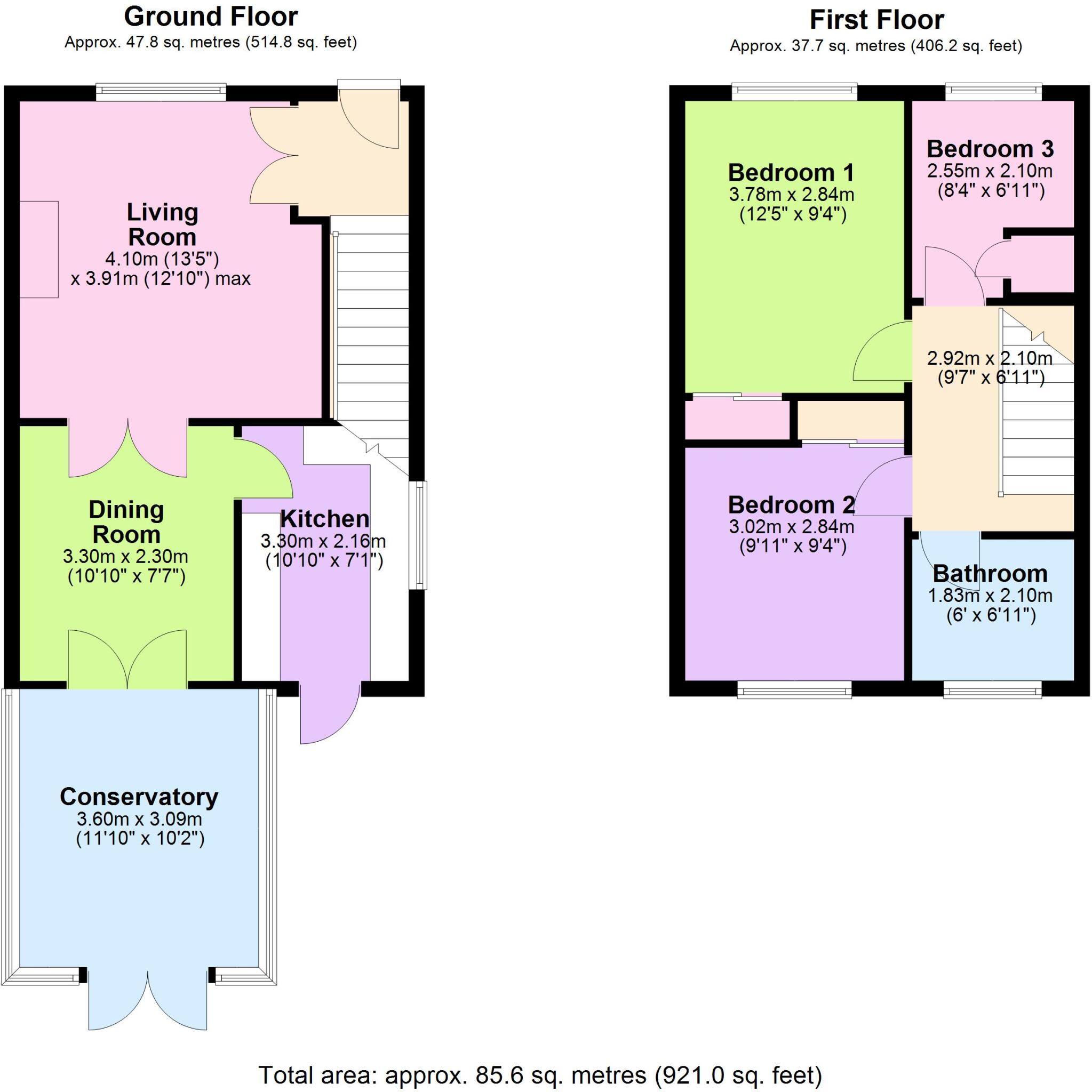 Cheltenham Way, Southport, PR8 floorplan