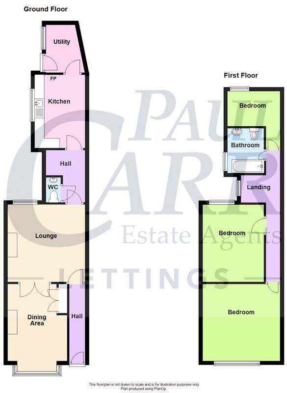 The Crescent, Walsall floorplan