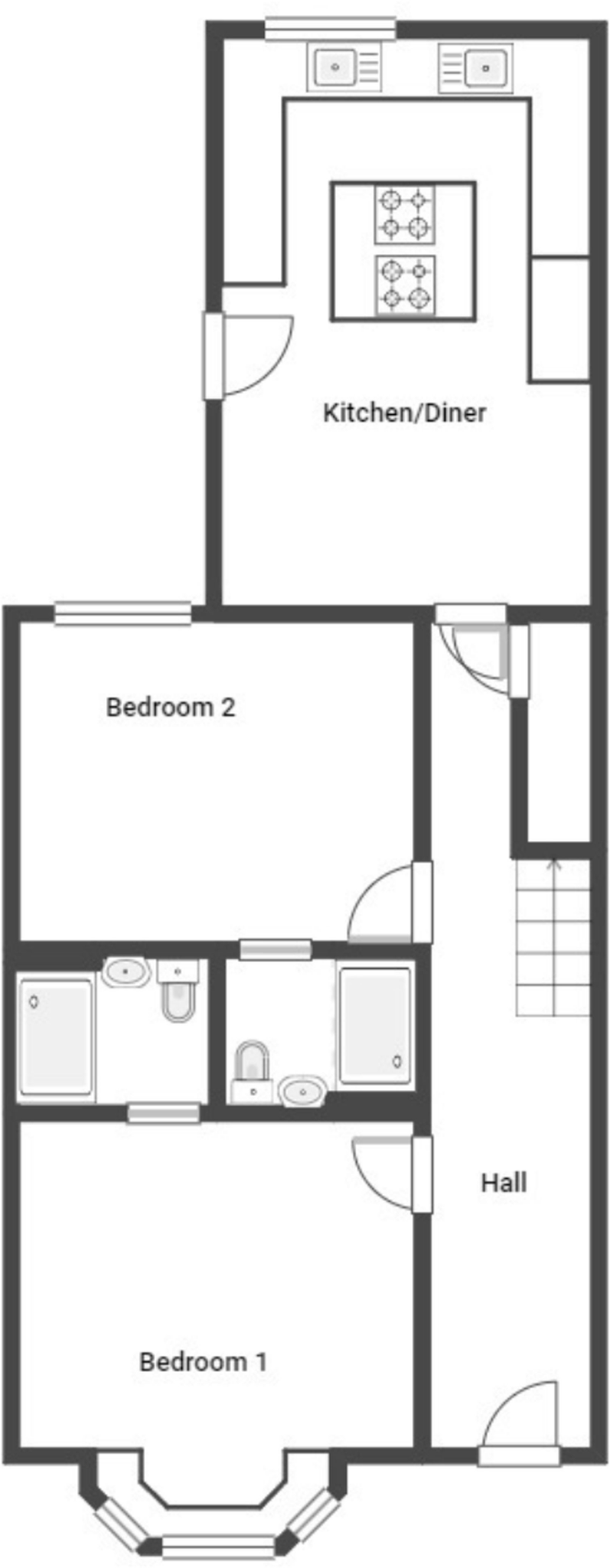 Longshut Lane West, Stockport, SK2 floorplan