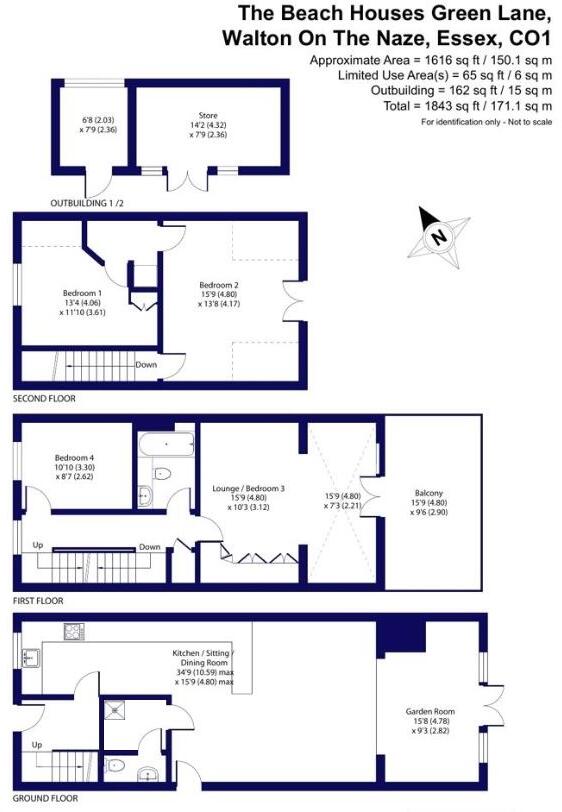 Green Lane, Walton On The Naze floorplan