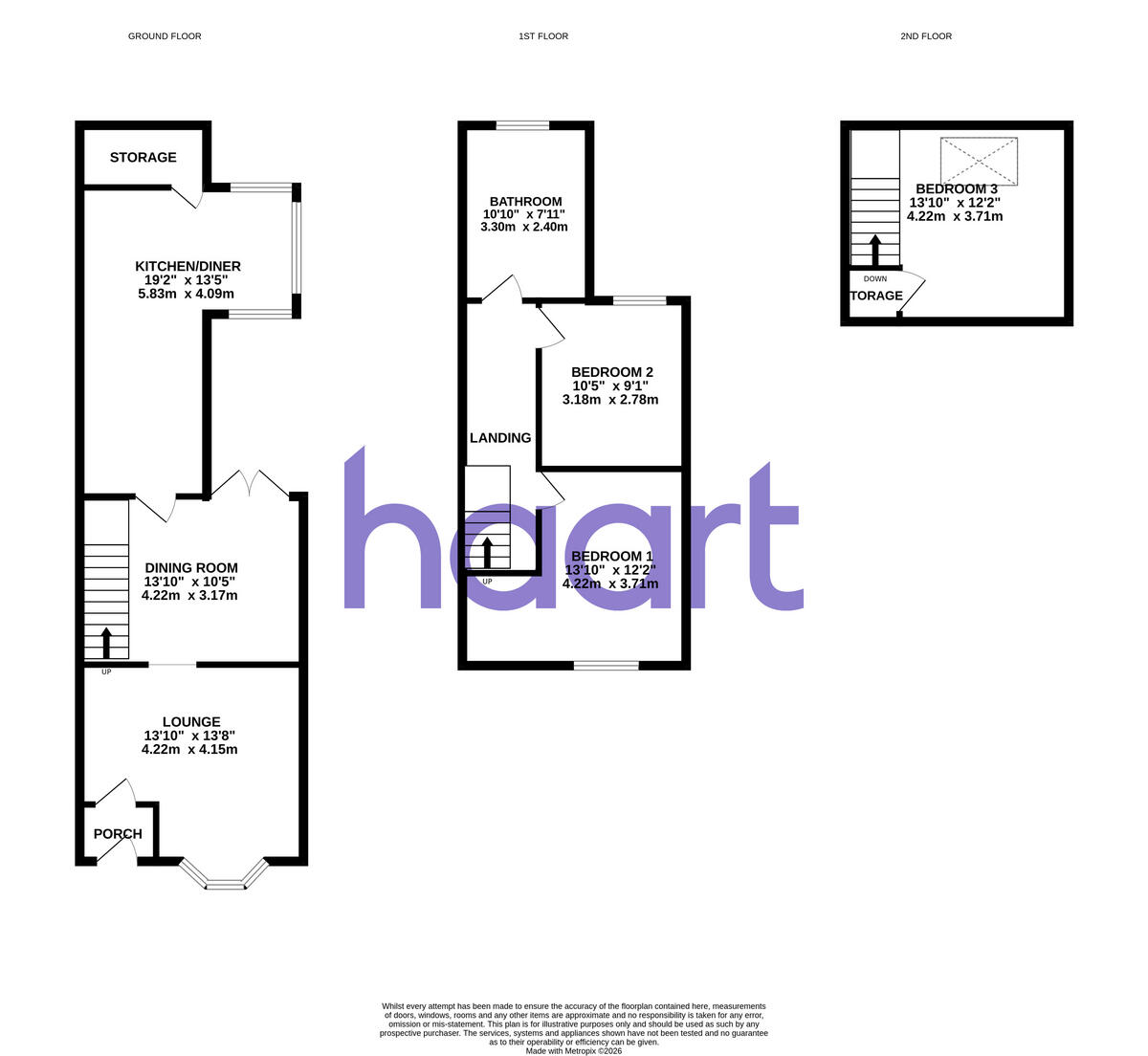 Bower Street, Bedford floorplan
