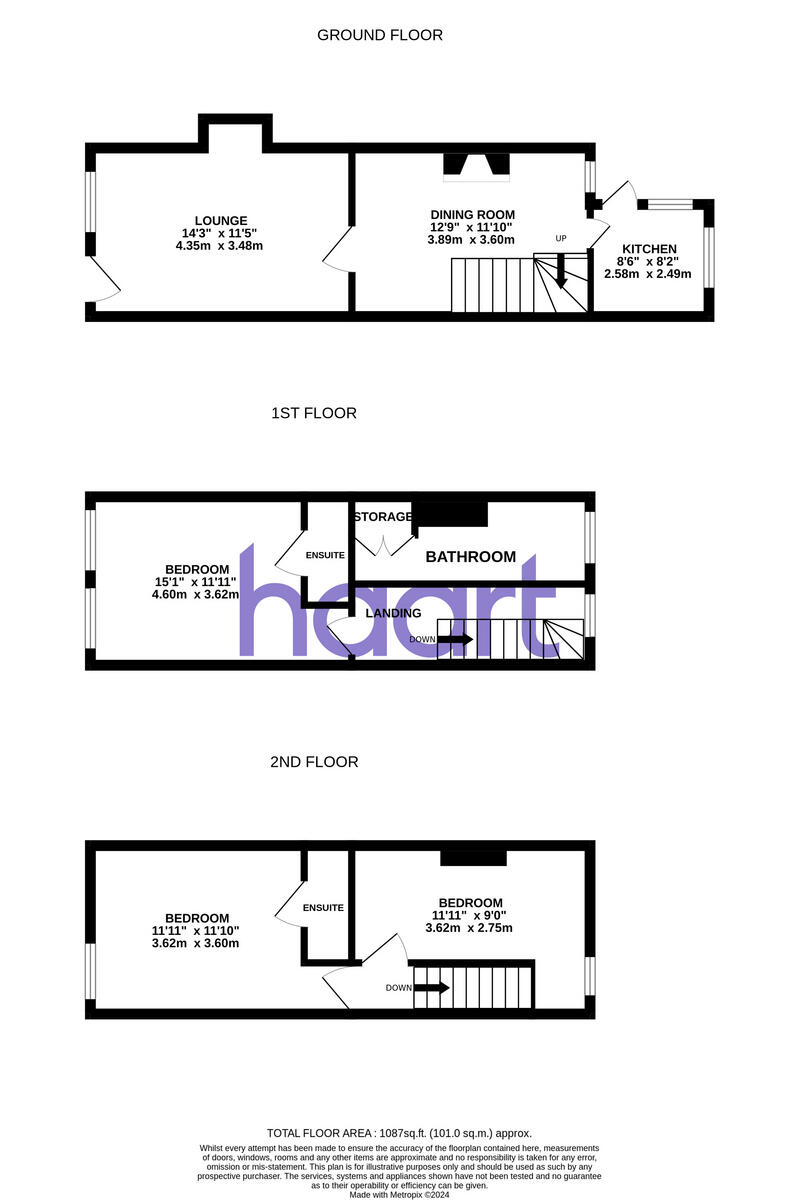 Charlton Road, Shepperton floorplan