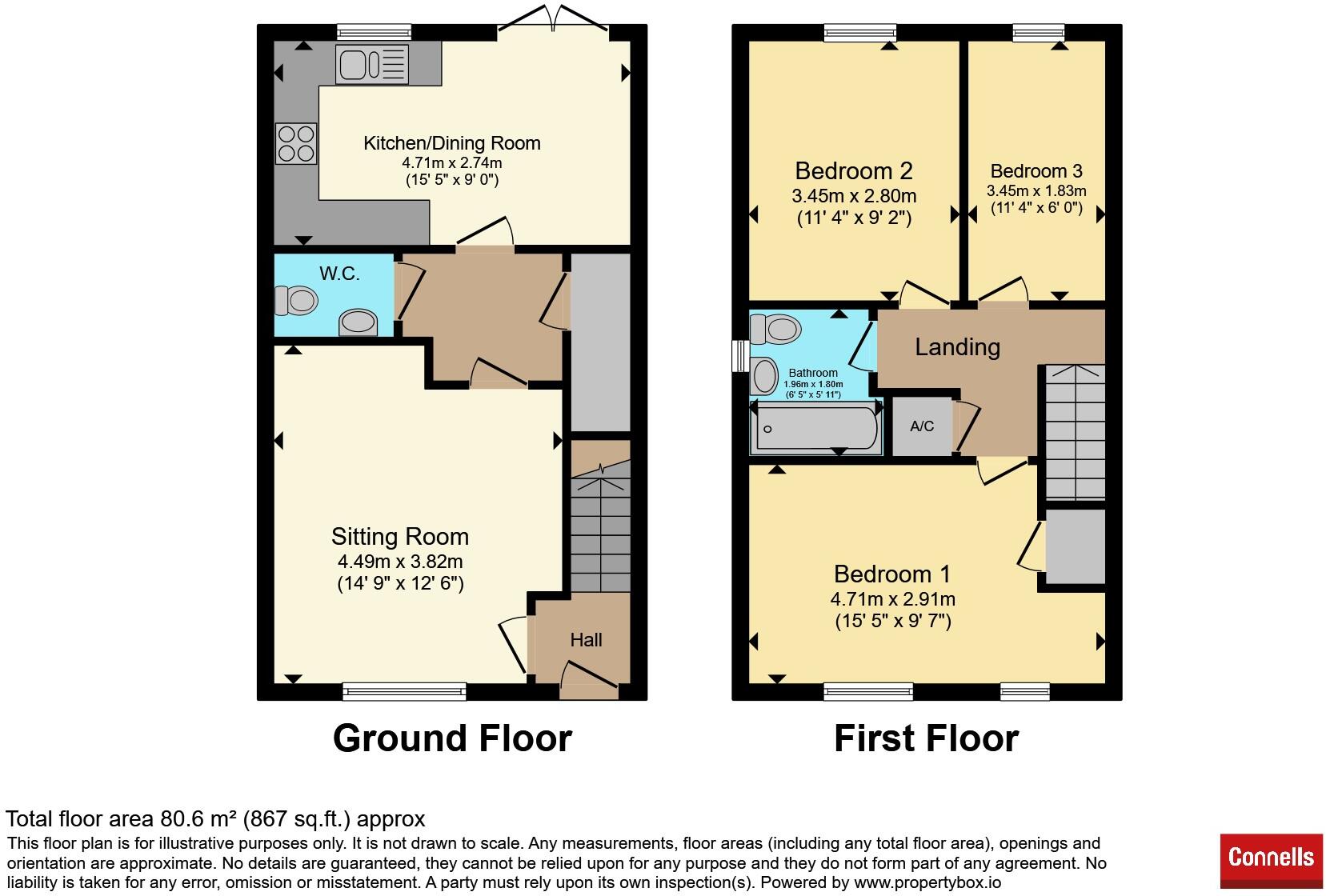 Jeacock Place, Wellesbourne, Warwick floorplan