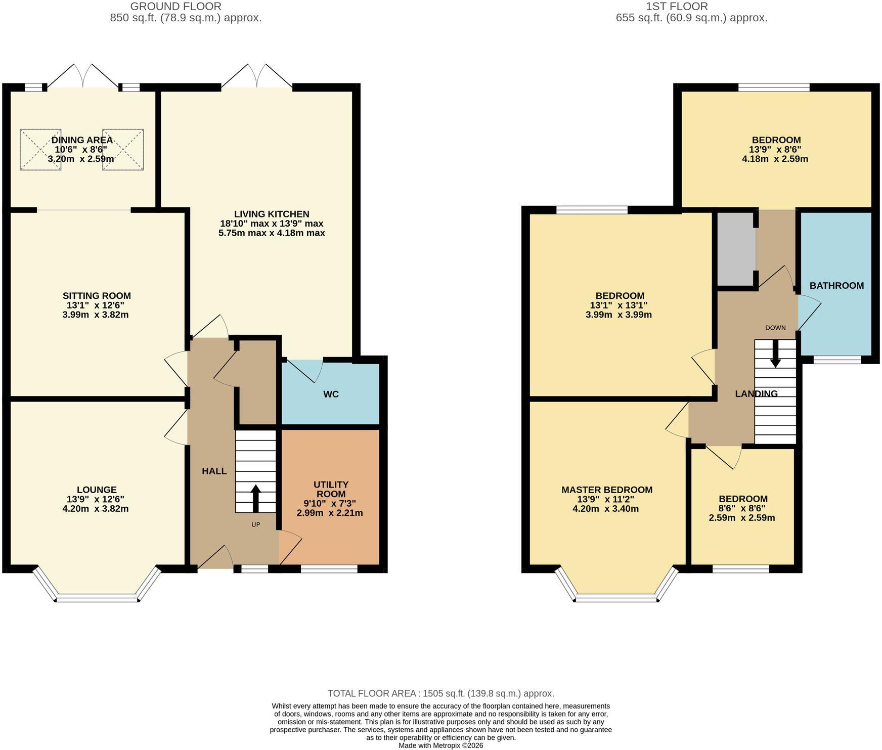 Warren Drive, Swinton, M27 floorplan