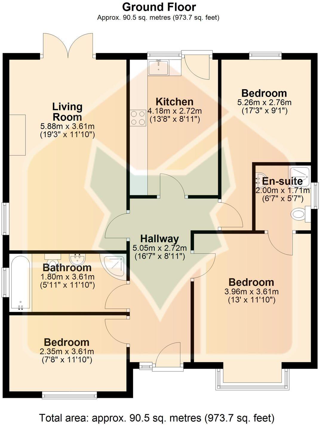 Hawthorn Croft, Misterton, DN10 floorplan