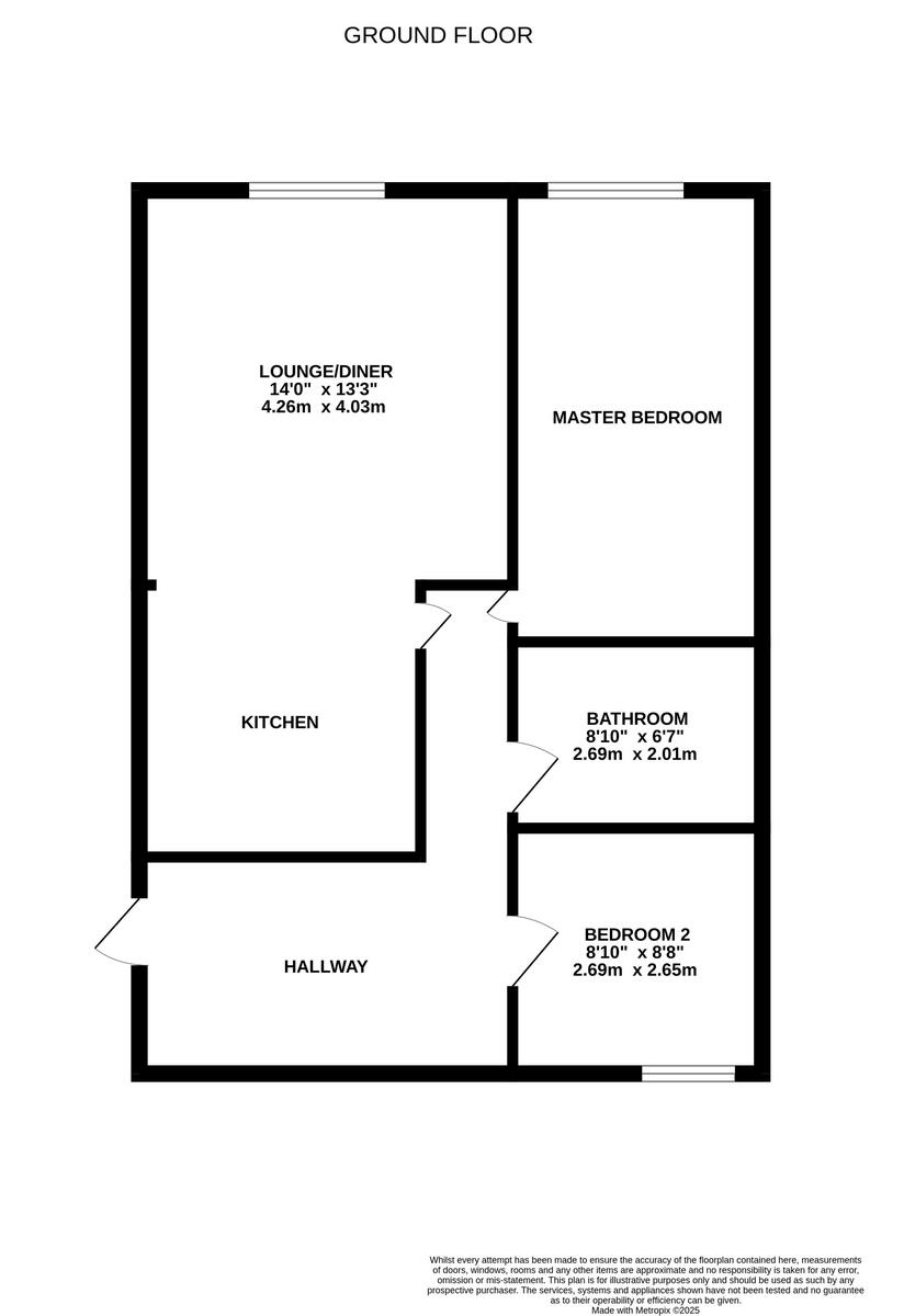 Duke Road, Gorleston floorplan
