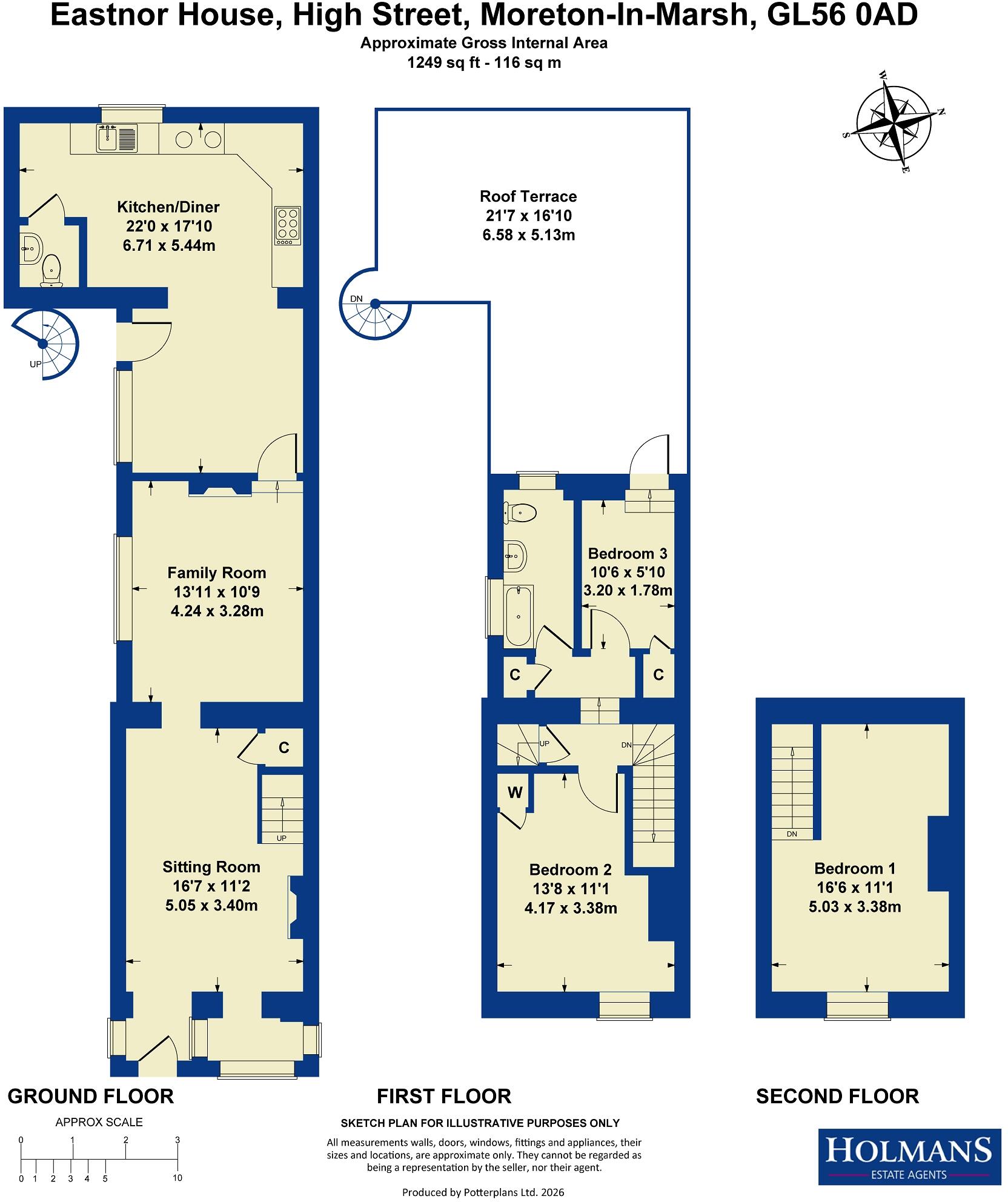 High Street, Moreton-in-Marsh, Gloucestershire. GL56 0AD floorplan