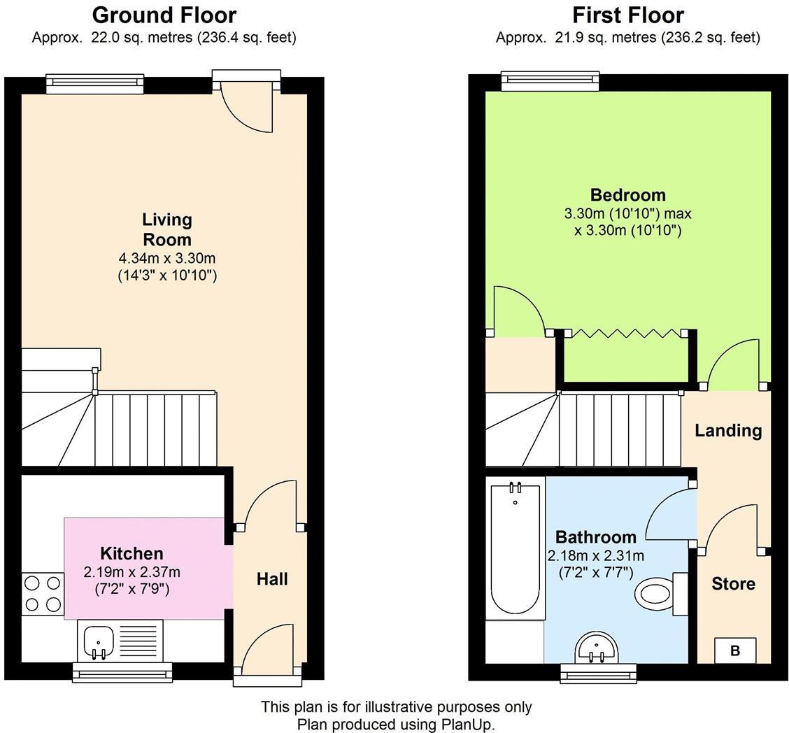 Tristram Court, Hereford floorplan