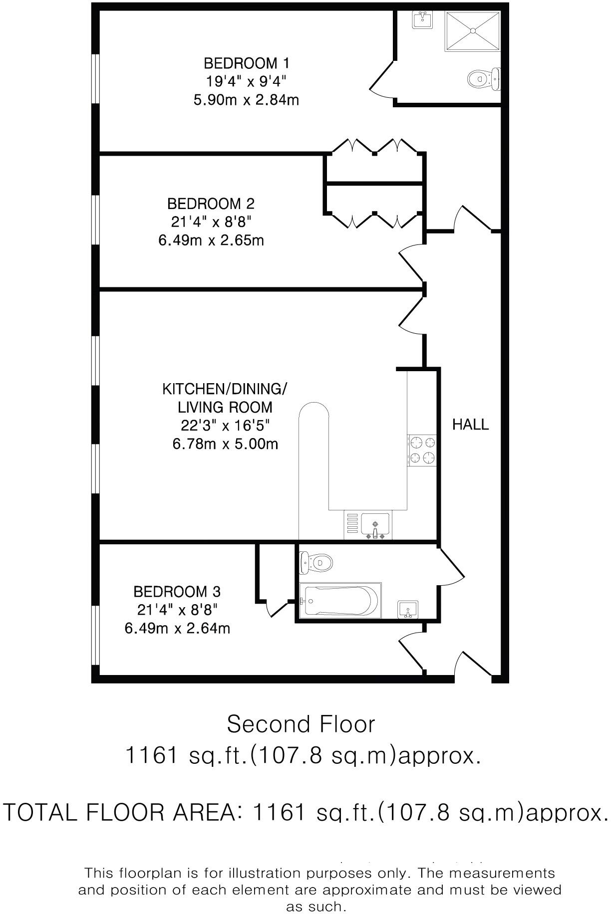 Bridge Road, Welwyn Garden City, AL8 floorplan