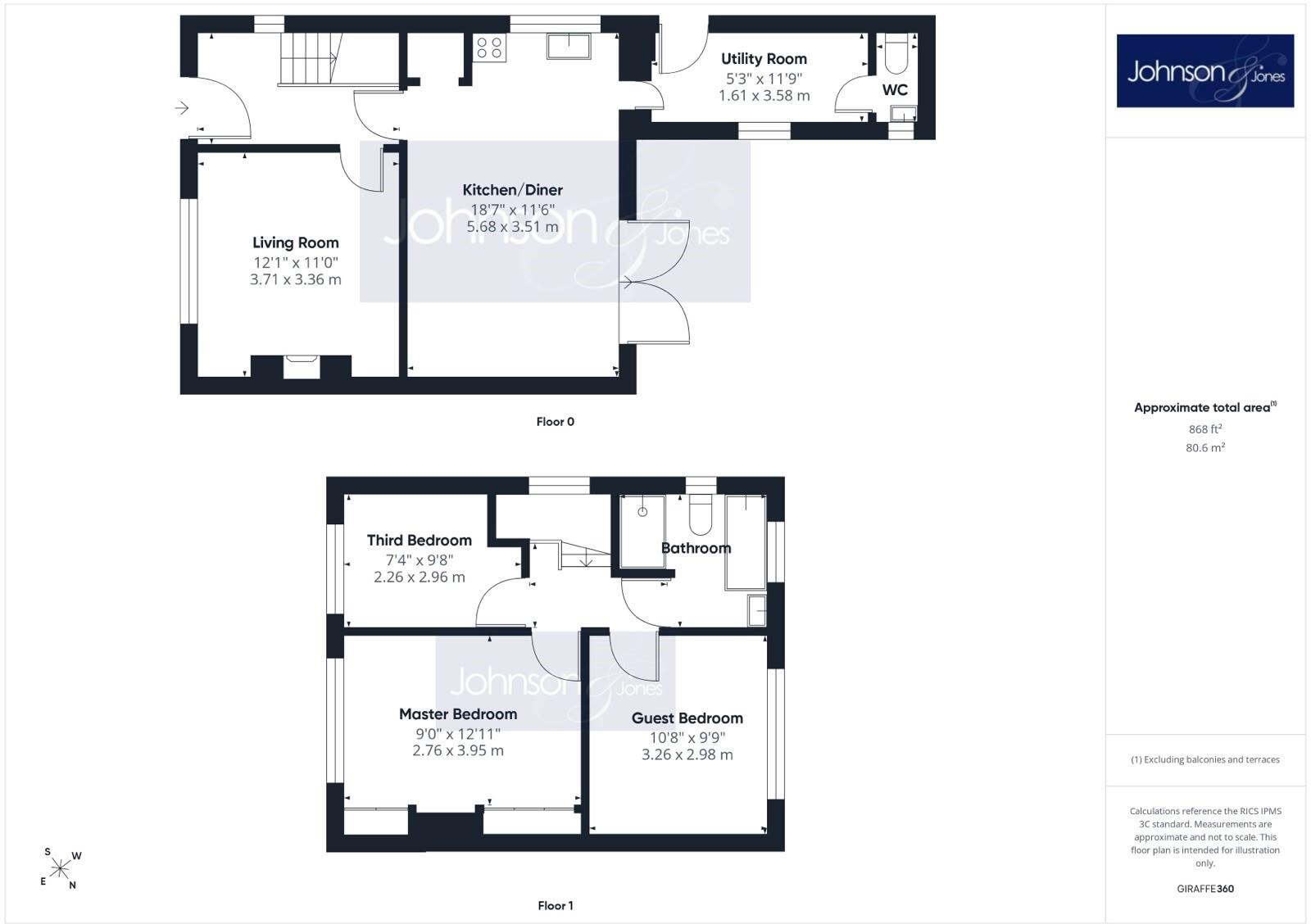 Rowan Avenue, Egham floorplan