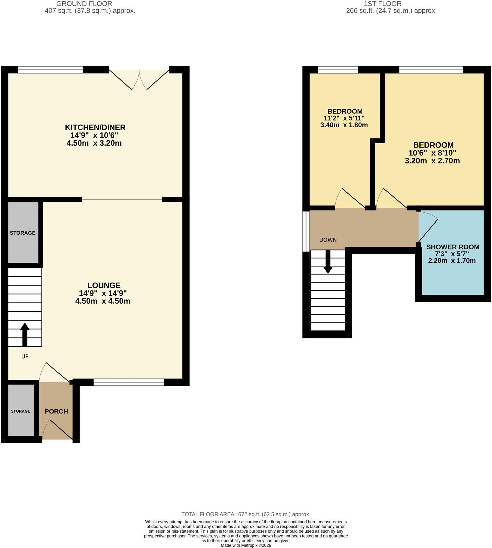 Sandyhills, Bolton, BL3 floorplan