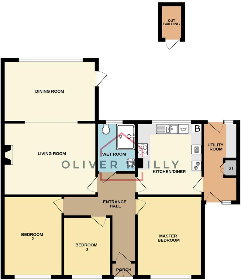 Church Lane, Balderton, Newark floorplan