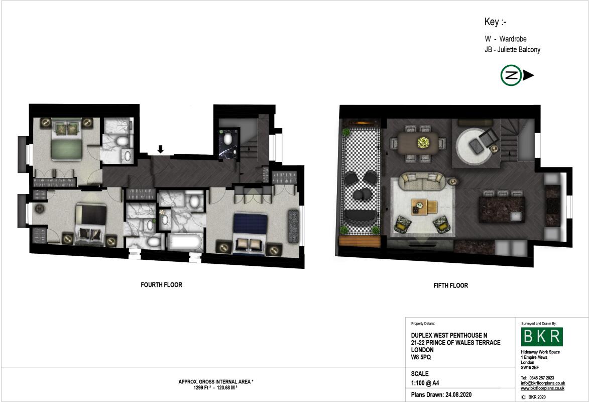 Prince Of Wales Terrace, London, W8 floorplan