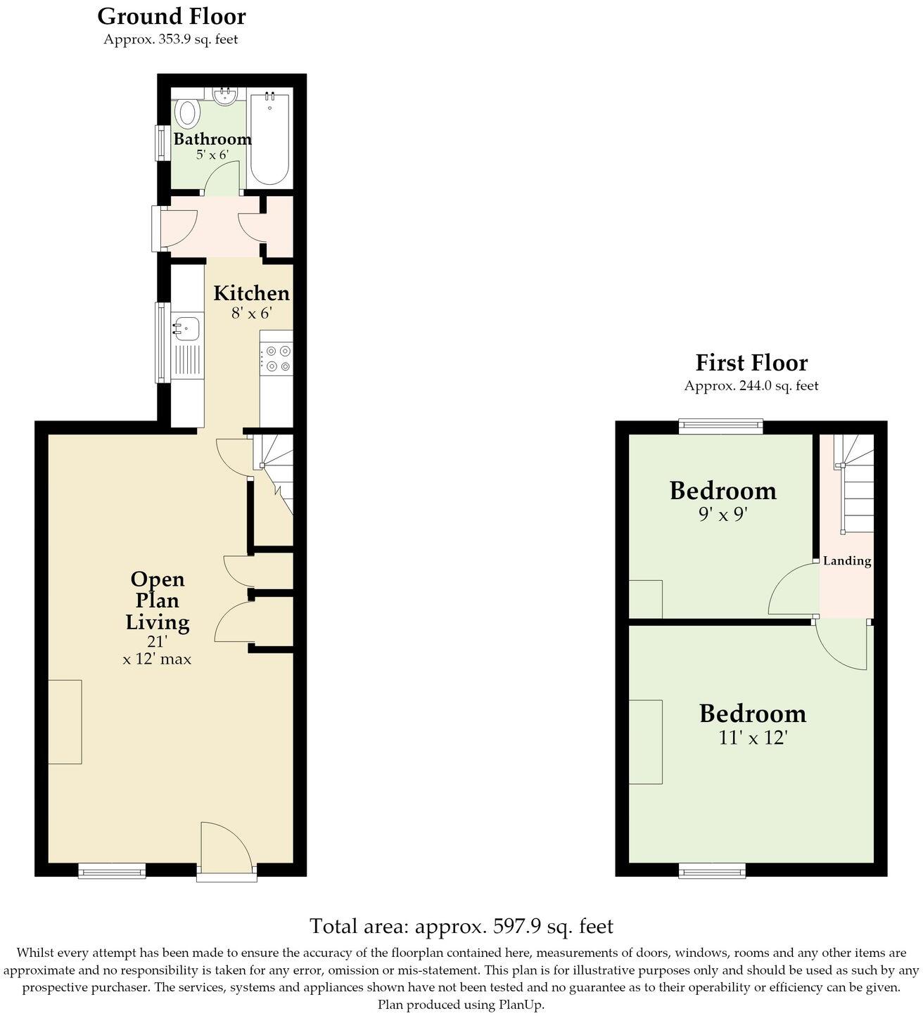 Cambridge Street, Norwich floorplan