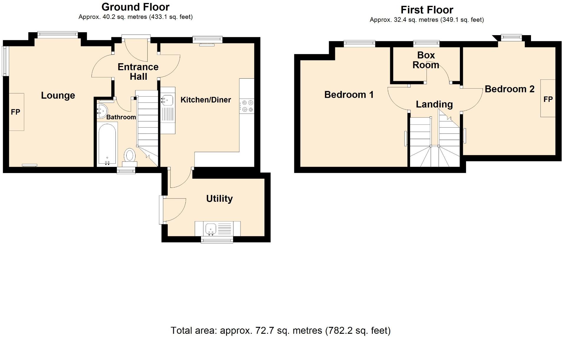 5 School Road, Vatisker, Isle Of Lewis, Ross-Shire, HS2 0JY floorplan
